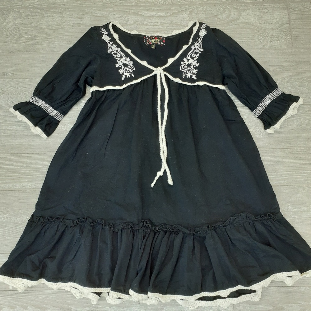 3/$20 Jack BB Dakota black dress size L